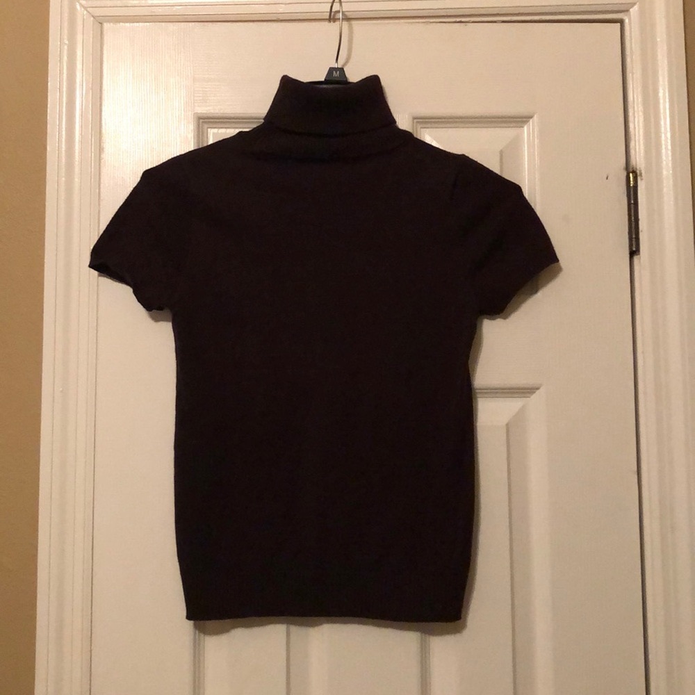 Turtle neck brown top size s